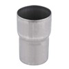 Qiilu 51mm to 60mm Motorcycle Exhaust Adapter Universal Stainless Steel