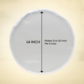 Mrs. Anderson's Baking Easy No-Mess Pie Crust Maker Bag, BPA Free, 14-Inch, Set of 2