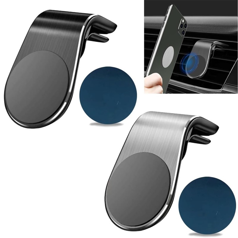 NHPY Pack of 2 Magnetic Car Air Vent Mount Speedometer