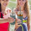 20oz Glass Water Tumbler with Silicone Protective Sleeve - Beer