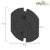 Offgridtec 20 x Child Lock for Socket with Twist Mechanism