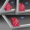 Spurtar Welding Magnets 6pcs, 75lbs 50lbs 25lbs Welding Magnets and