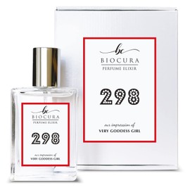 BIOCURA BC Perfume 298 Inspired by Carolina Very Goddess Girl For Women Replica Fragrance Dupes Eau de Parfum Spray Bottle 1.7 Fl Oz/50ml-X1