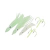 Squid Skirts Fishing Lures Glow Night Quadruple Fishing Hooks Luminous