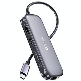 USB C Hub Multiport Adapter with 8K@30Hz / 4K@120Hz HDMI, 7 in 1 40Gbps USB C Docking Station for Laptop [100W PD, 10Gbps Data, 2.5G Ethernet, TF/SD 3.0] Compatible with MacBook Pro Air HP Dell More