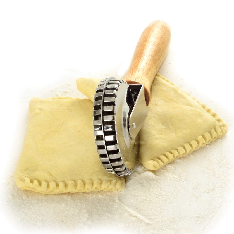 Norpro Stainless Steel Pastry Crimp-Cut-Seal, Metallic, 1 Count (Pack of
