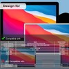 YINOVEEN Design for Mac OS System Keyboard Shortcut Sticker, New