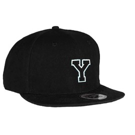 MFAZ Morefaz Ltd Youth Baseball Cap Children's Hat Baseball Cap Girls Boys Black Twill Snapback, Y