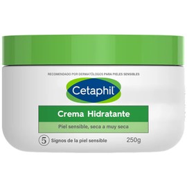 CETAPHIL Crema Hidratante 1 pz 250 g Restablece la Barrera Natural de la Piel en 1 Semana Recomendada por Dermatólogos para Piel Sensible