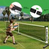 Regulation Size 22 FT Pickleball Net Set with Metal Frame