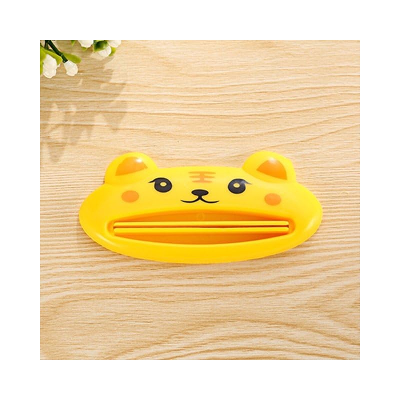 6Pcs Color Random Frog Tube Squeezers Toothpaste Dispenser Toothpaste Rolling