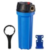Geekpure 10-Inch Whole House Slim Water Filter Housing for 2.5"