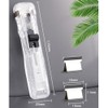 1 Set Portable Paper Clip Dispenser with 100 Clips Quick