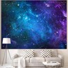 Faxdong Galaxy Universe Space Tapestry, Blacklight Starry Night Sky Mysterious