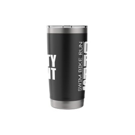 DONE 140.6 Full Iron-Distance Triathlon Triathlete Inspired Stainless Steel Insulated Tumbler
