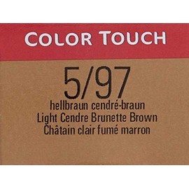 Wella Colour Touch Rich Naturals 5/97 Light Brown/Cendré 60 ml Pack of 2