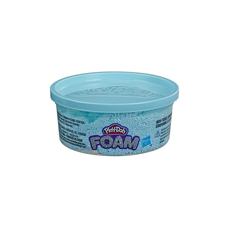 Play Doh Foam Lata Individual Toy, Color Azul