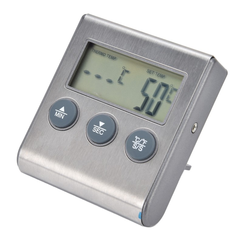 Digital Touchscreen Food Thermometers High Accuracy Waterproof Portable Meat Thermometers