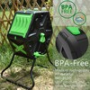 SQUEEZE master Light Weight Tumbling Compost Bin-Single Chamber Compost Tumbler