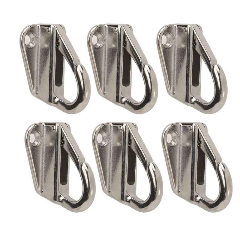 Boat Spring Snap Hooks, 6Pcs Hook Stainless Steel Heavy Duty
