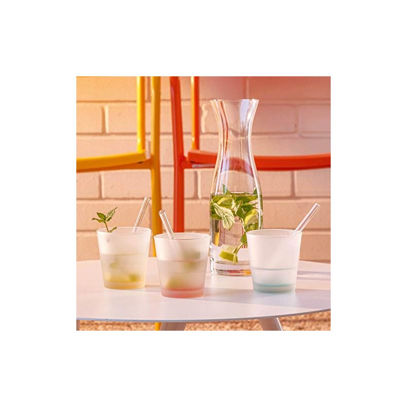 Leonardo Colorata Drinking Glass 280 ml Satin Red