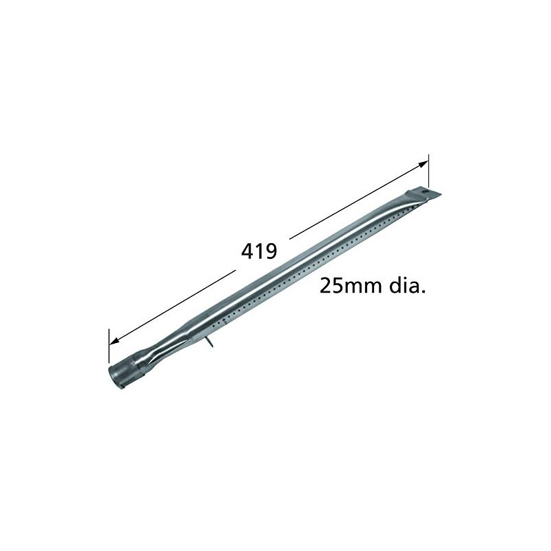 Stainless Steel Straight Pipe Burner for Lowes BBQ Grillware, Charmglow,