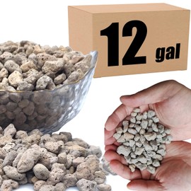 Organic Pumice for Bonsai and Horticultural 100% Natural (12 gallons, 3/8 inch)
