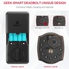 Geek Smart Door Lock with Keypad, Fingerprint Door Knob with