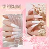 ROSALIND Poly Nail Gel 2 Farben WeiÃ Pink Gel mit