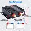 Cllena Dual Battery Smart Isolator, 12V/24V Universal 150 Amp Voltage