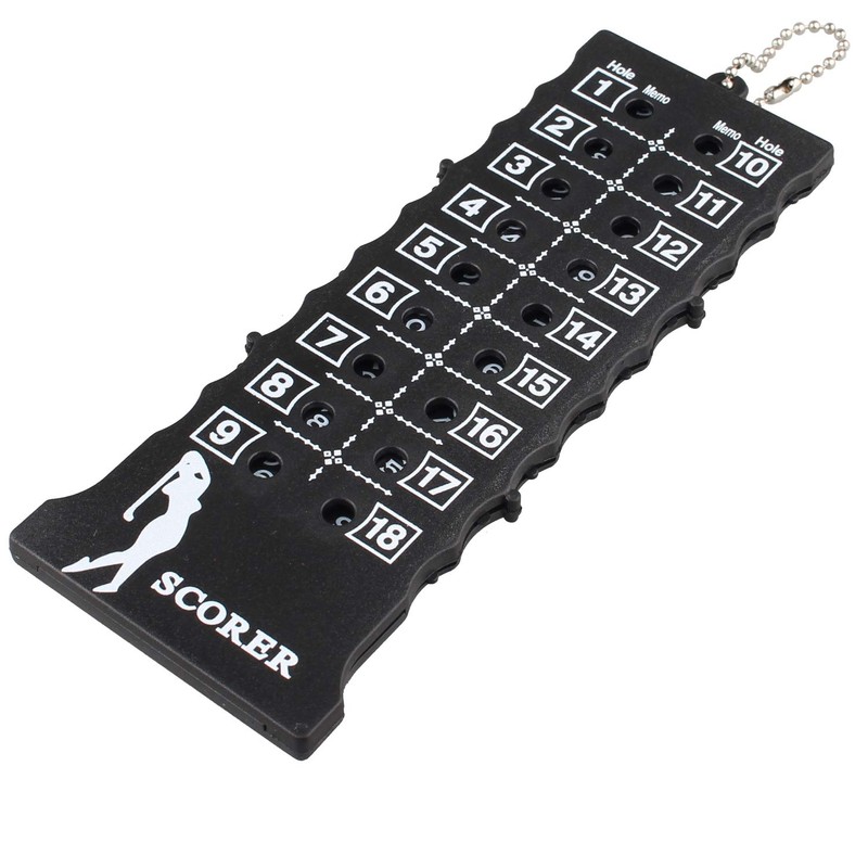 Futheda Golf Scoreboard, Portable Plastic Score Card Counter Golf Training