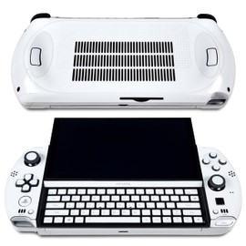 GPD Win 4 Skin, PS Vita 2nd White Edition, Full Wrapping Matte Vinyl Skin for GPD Win 4, Compatible with 2022, 2023, 2024, and 2025 Versions. (Designed by POP SKIN)