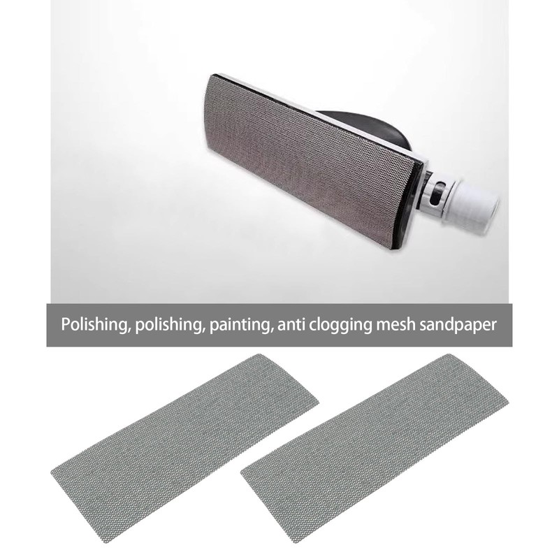 ECSiNG 10PCS Mesh Sanding Sheets 70 x 198mm Hook and