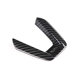 KADEKO Compatible for MazDA ATENZA/AXELA/CX-3/CX-5 Steering Wheel Lower V Type Cover Garnish Carbon Tone