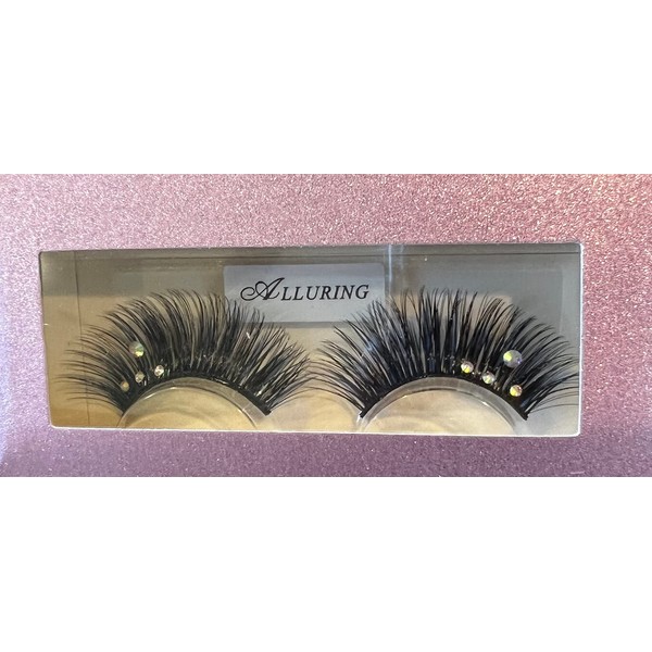 Alluring False Lashes Reusable Strip Fake Eyelashes, Festive, Fun with
