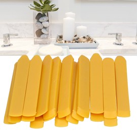 Press Seam Tool Long Stick Caulking Scraper Floor Wall Crack Glass Glue Finishing Tools 20Pcs ABS Caulking Press Stick