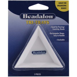 Beadalon Tri-Trays Pack of 3