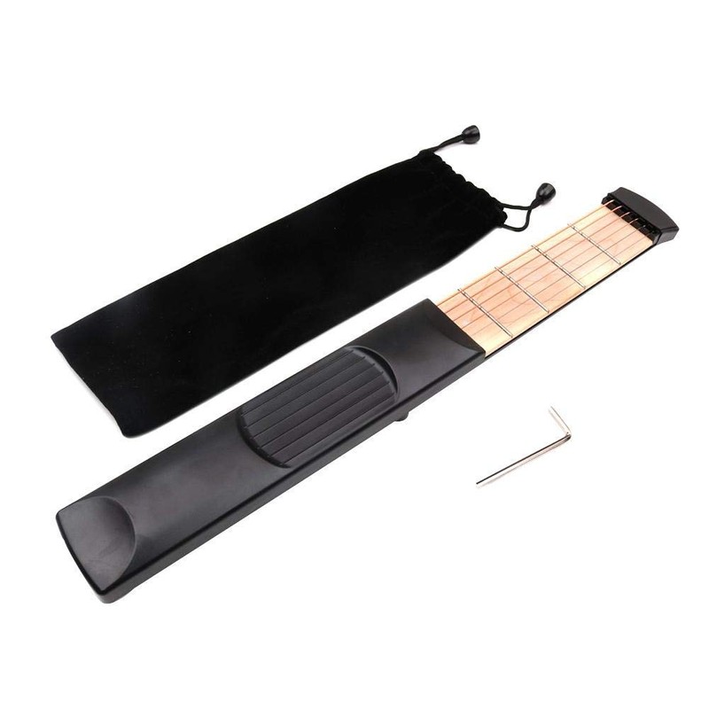 Guitar Practice, Pocket Guitar, 6 Fret, Beginner, Convenient, Anti-Interference, Finger