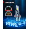 Torchbeam H13 Bulbs, 9008 Fog Lamp with 30,000LM, Canbus Ready,