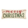 Peking Handicraft 31JES1747C20OB Merry Christmas Hook Pillow, 20-inch Long