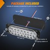 Nilight 5.5 Inch Aluminum Housing Tail Light 2 PCS 24