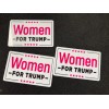 WOMEN FOR TRUMP ID Card Plastic MAGA USA