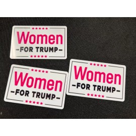 WOMEN FOR TRUMP ID Card Plastic MAGA USA