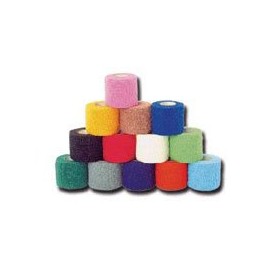 13622774 CoFlex Med Bandage Neon Green 3"x5yd 24 Per Case sold as Case Pt# 7300NG-024 by Andover Coated Products