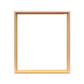 Large Shikishi 9.5 x 10.7 inches (242 x 272 mm) Plaque 4953 8 x 9 Glass (Pink)