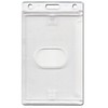 ID Card It Rigid Clear Enclosed Vertical Identity ID Card