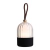 Lunari-2253-4-Portable LED Camping Lantern, USB Rechargeable, Emergency Light with Leather