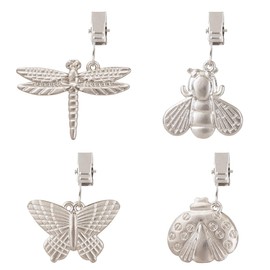 GWHOLE 4PCS Tablecloth Clips Table Cover Cloth WeightsHanger Picnic Table Cloth Clips