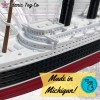 RMS Lusitania Model Ship 1 Ft Long By TitanicToyCo -