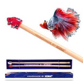 KOIKA Fish Training Stick Toys Fish Tank Decor Betta Training Wand (Fish Training Wand)